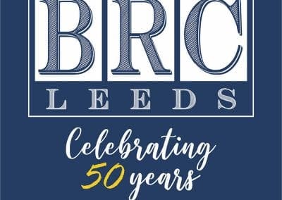 BRC 50 Years - Square Logo