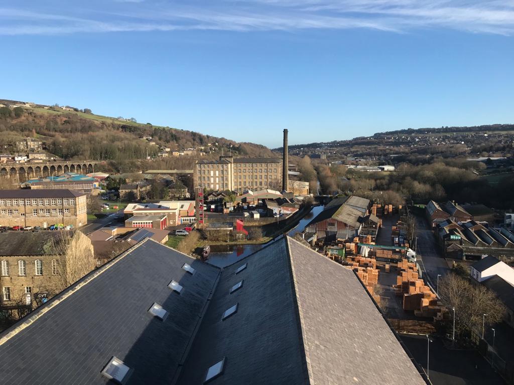 Globe Mills Water Tower View From the Top