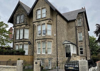 Period home Harrogate chemical cleaning and lime mortar pointing